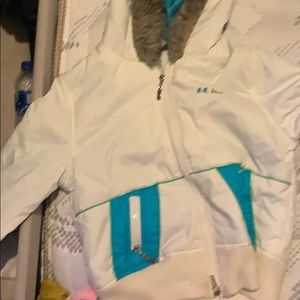 Fuzzy warm raincoat <3